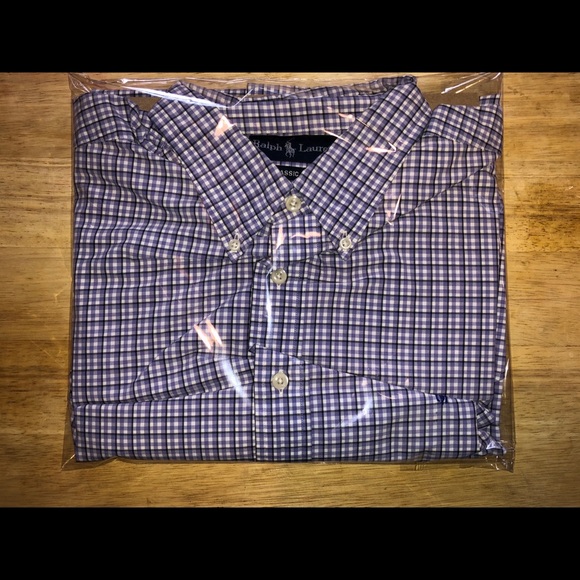 Polo Ralph Lauren Other - XL Polo by Ralph Lauren Men’s Navy Plaid Oxford